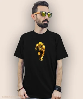 تیشرت مردانه و زنانه طرح اتک آن تایتان کد 879