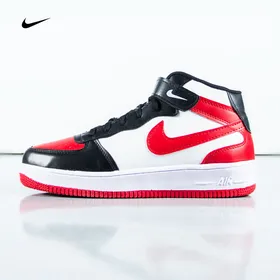کفش ساق‌دار nike مدل RAMO (مشکی قرمز)