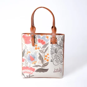 کیف رودوشی دندی طرح Good vibes