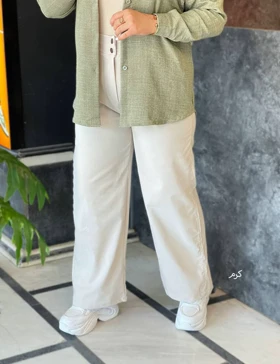 شلوار نیم بگ نینا کد : 13228