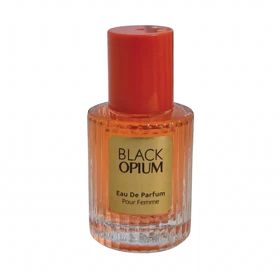 ادوپرفیوم زنانه پلاکدار هلثی دیزاین مدل Black Opium حجم 30 میلی لیتر - اسانس قوی