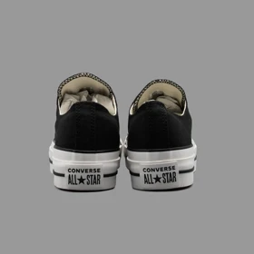 کانورس پلتفرم مشکی ساق کوتاه Converse Platform Black Lowtop