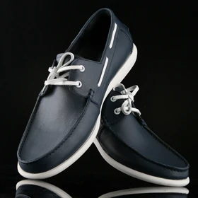 کفش کالج مردانه چرم یلسان مدل فیچر کد 551-GN