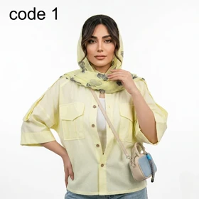 شومیز لینن مدل رسپینا علیدسا (کد 1)
