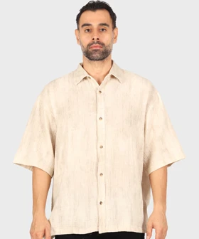 پیراهن باکسی مردانه آستین کوتاه 2683