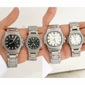 ساعت ست زوجی پتک فیلیپ سیلور