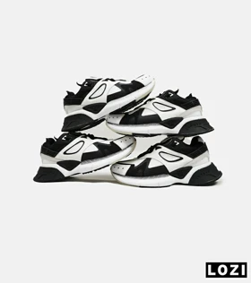 کفش کتانی سفید مشکی AMIRI Bone Runner