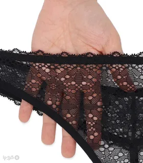 شورت زنانه لامبادا دانتل Neev نیو کد Pony 852 مشکی Black