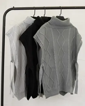 ژیله یقه اسکی بافت