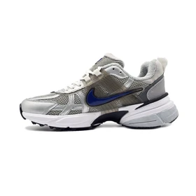 کفش و کتانی اسپرت مردانه مدل نایک کوشلون NIKE V2K رنگ نقره ای آبی کد 43429