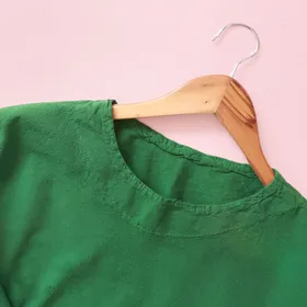 مانتو الیاف طبیعی تک جیب