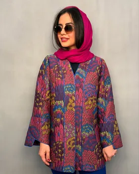مانتو ژاکارد ترک
