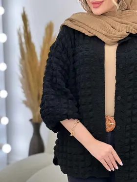 مانتو آستین پفی رونیکا