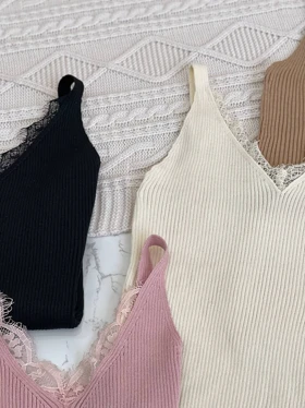 تاپ بافت کبریتی یقه گیپور کد 2162