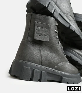بوت ساق‌دار مردانه خاکستری Timberland