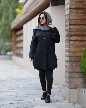 مانتو پاییزه مدل سوینا کد 1467