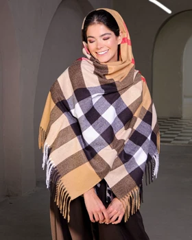 شال پاییزه موهر بربری 20532