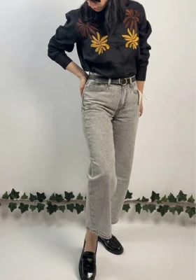 شومیز زارا گلدوزی مشکی