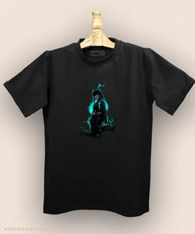 تیشرت مردانه و زنانه طرح شیطان کش شخصیت موییچیرو کد 980