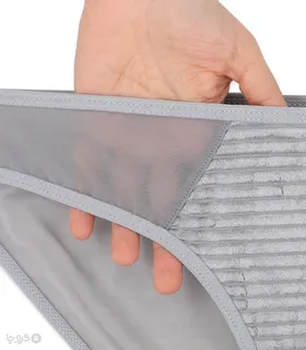 ست شورت و سوتین تور و مخمل فنردار ژوبین کد 3047