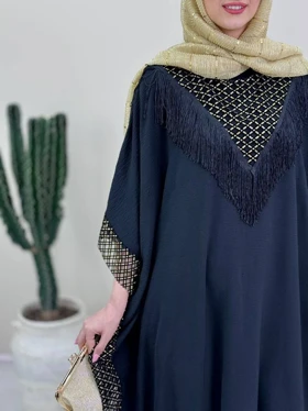 مانتو عبایی مدل ژینا