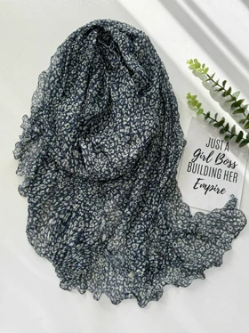 شال پلیسه طرحدار داتی 20598