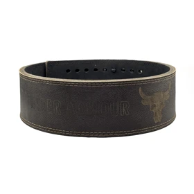 کمربند سوپر پاورلیفتینگ و بدنسازی آندر آرمور مدل ELM-404K1276 اهرمی قهوه ای روشن