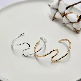 بنگل (دستبند) طرح موج