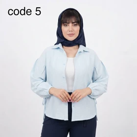شومیز پری سیلک مدل بهناز علیدسا (کد 5)