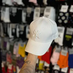 کلاه بیسبالی ny کتان 47