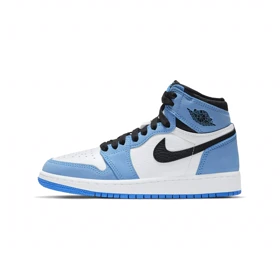 کفش نایک ایر جردن وان ساق‌دار یونی‌ورسیتی آبی Nike Air Jordan 1 High University Blue