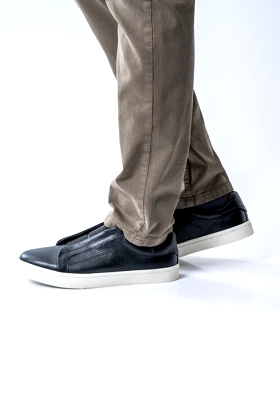 ونس جلو کش چرم طبیعی مردانه