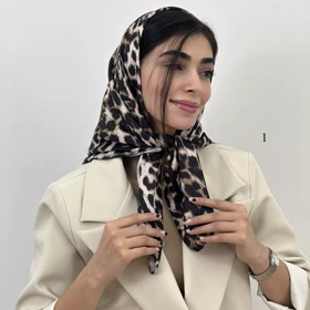 مینی اسکارف پلنگی 1007430