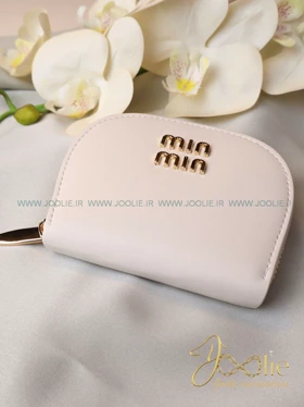 کیف پول جاکارتی زنانه وارداتی مدل min min کد B1069 (سفید)