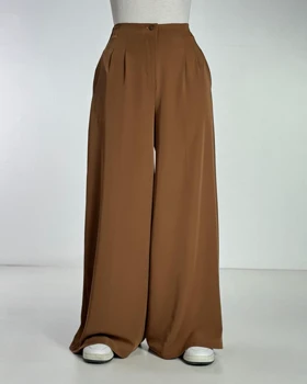 شلوار فول بگ کرپ  کد 200284