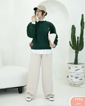 بلوز بافت گلدوزی3448