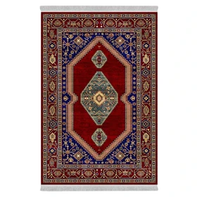 فرشینه از جنس پارچه هازان مخمل ترک طرح سنتی و مدرن برند دفه کد DAMG667