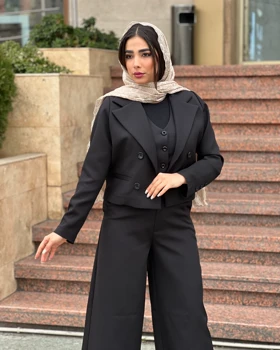 شلوار بگ پارچه‌ای