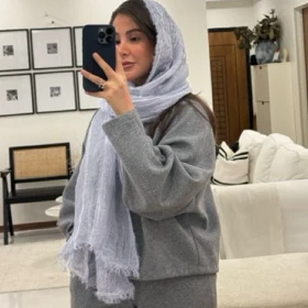 شال لینن ابریشم