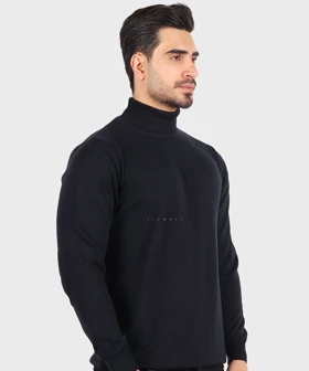 یقه اسکی مردانه ساده و بافت 0254