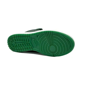 کفش کتانی اسپرت ساق‌دار مردانه رنگ مشکی سبز مدل نایک NIKE Jordan 1 low