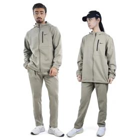 ست سویشرت و شلوار گرمکن اسپرت نایک مدل 17008 خاکی