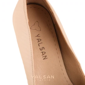 کفش پاشنه‌دار زنانه چرم یلسان مدل اوپال کد 681-GL