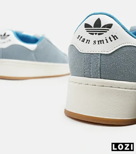 کفش کتانی مردانه آبی آسمانی ADIDAS stan smith
