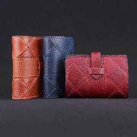 جاکارتی چرم یلسان مدل چنبره کد 023-BF