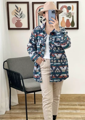 کاپشن پشمی داخل آستردار کد 3238