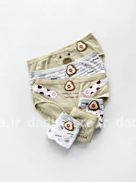 شورت اسلیپ نخ پنبه عروسکی طرح سگ