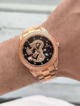 ساعت مردانه مارک رولکس ROLEX طرح اژدها دراگون ارسال رایگان