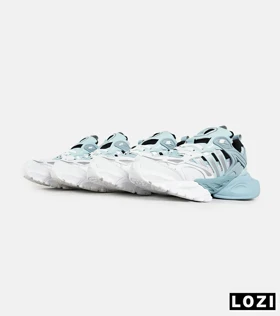 کفش کتانی مردانه و زنانه سفید آبی ADIDAS performance x9000l4