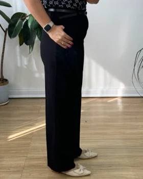 شلوار نیم بگ مازراتی کج راه